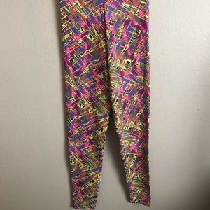5 Pairs of Colorful Patterned High Quality Leggings, Made in Brazil